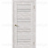 Полотно дверное Дубрава Сибирь FORET, Линия, 600 мм, остекленное, Дуб пепельный