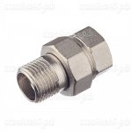 Сгон 1/2", прямой, разъемный (американка) м/п