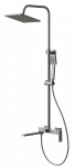 Комплект душевой KNOTLOR Душевая система с верхним тропическим душем KN-23/GM