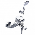 Смеситель LEMARK LM0314C, Поинт, Для ванны с коротким изливом, Хром