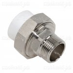 Американка ПП , РТП, наружная резьба, D 20-1/2"
