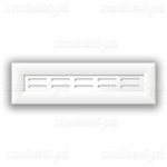 Решетка для радиатора МДФ STELLA, Крышка для экрана, Белый, 60 см