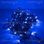 Гирлянда электр. 2578/RL-110B, светодиодная, Рисовая, 10м, 100LED, контр., Синий