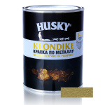 Краска HUSKY-KLONDIKE с молотковым эффектом золото, 0,25 л
