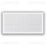 Решетка для радиатора МДФ STELLA, Дамаско, Белый, 1500*600 мм