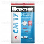 Клей плиточный Церезит CM 17 SUPER FLEX , белый, 5 кг