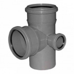 Крестовина 110х110х50 мм, Deep OCEAN, полипропилен, левая, угол наклона 90 градусов