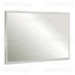 Зеркало AZARIO LED-00002260, Сантана, подсветка, антизапотеватель, 1000*800 мм
