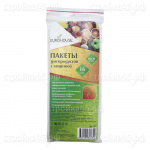 Пакеты 13551, для продуктов, с защелкой, 16 шт, 20*30 см