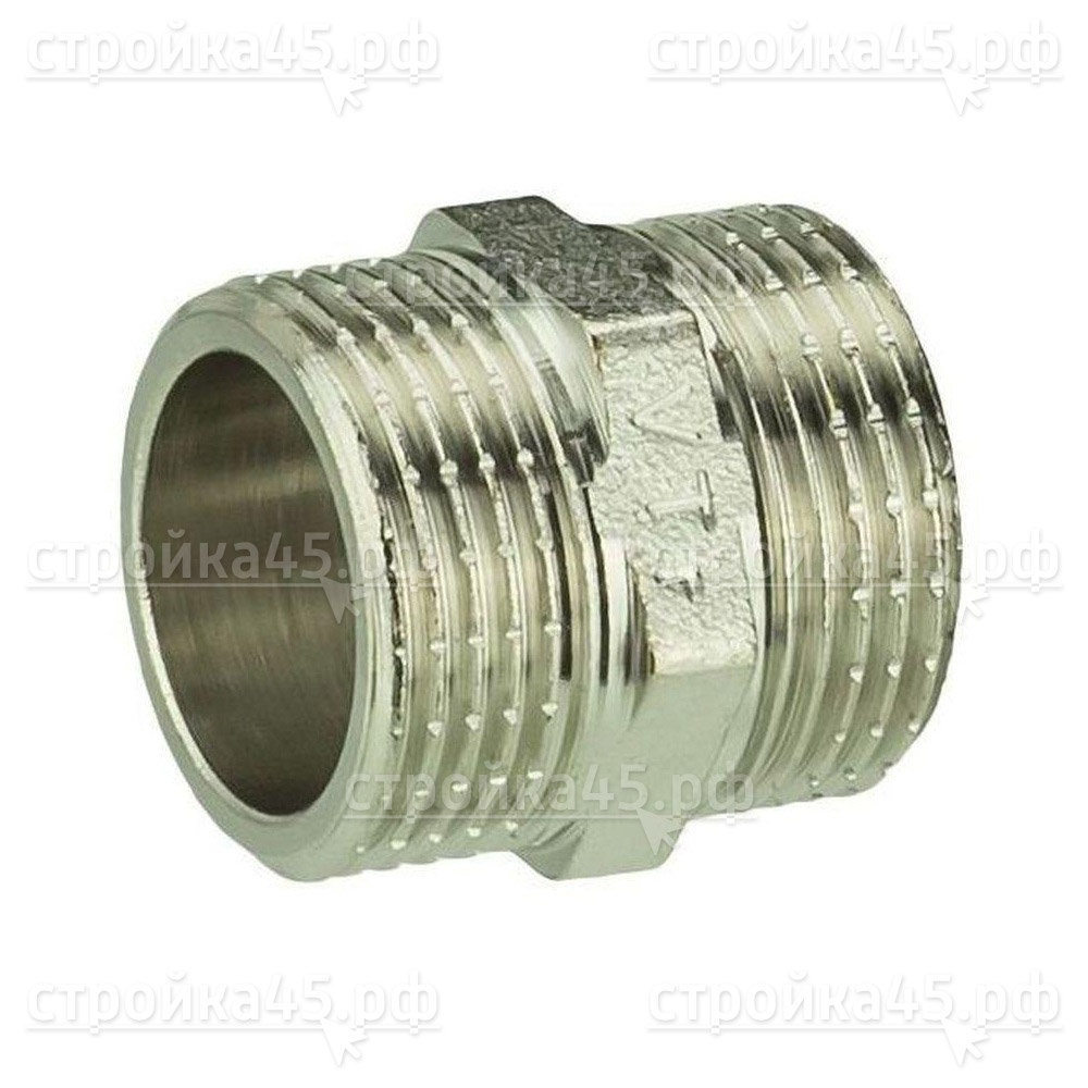 Ниппель , наружная резьба, 1/2" Ниппель , наружная резьба, 1/2"