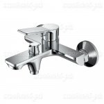 Смеситель Haiba HB60559, для ванны, короткий излив, хром