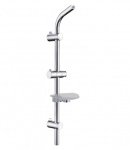 Стойка LEMARK LM8071, мыльница, держатель для душа, 560 мм, хром