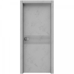 Полотно дверное Грация Стиль/S-2, 700, Бетон светлый