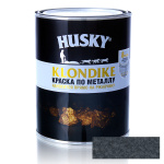 Краска HUSKY-KLONDIKE с молотковым эффектом темная бронза, 0,25 л