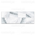 25/50 Atlantic WT9ATA55, Square, глянцевая, цвет бело-серый, толщина 9 мм