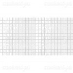 Панели ПВХ Grace Мозаика белая, 960*480 мм