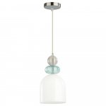 Светильник н/п СОНЕКС-К 5235/1В, MODERNI, LN26 149, подвес, Е27, 1*60W 220V GILLIAN, Хром