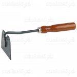 Мотыга 8-421231, GRINDA, прямое лезвие, с деревянной ручкой, 250 мм
