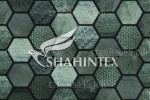 Коврик 801794, SHAHINTEX DIGITAL PRINT, Мозайка, 120 см, Серый