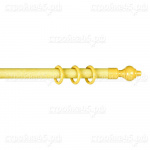 Карниз с U-шиной Кантри, 160см, Бук