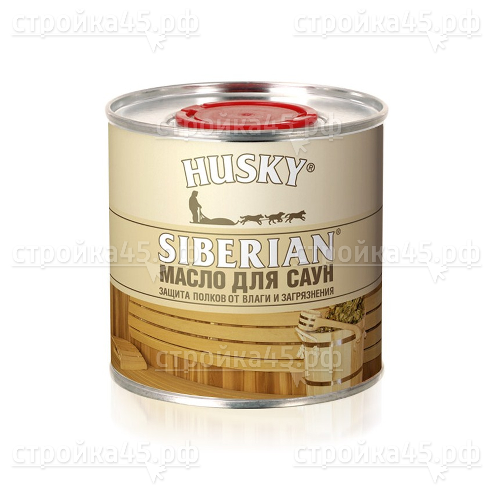 Масло HUSKY SIBERIAN, для саун, прозрачный, 0,25 л
