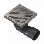 Трап KNOTLOR Трап для душа точечный SDSL100BS