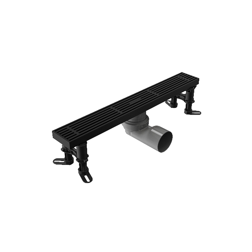 Трап KNOTLOR Трап для душа линейный SDRW0400LBL