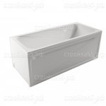 Ванна акриловая Metacam Light, 1,7*0,7, каркас+экран, без сифона