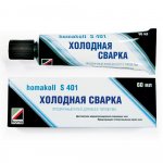 Клей для холодной сварки ПВХ Homakoll S 401, 60 мл