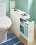 Комод Alavann Soft, белый, для туалета, 51,8*21,2*67,5 см