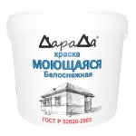 Краска ДАРАДА акриловая моющаяся , 14 кг