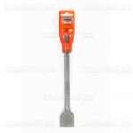 Зубило NCC40250, NOVOCRAFT, SDS+, по бетону, плоское, 40*250 мм