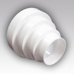 Переходник вентиляционный 210-038, ПУ 15.12.10.8, универсальный 