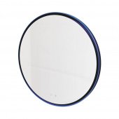 Зеркало мебельное KNOTLOR Зеркало 80 см FLMR110800BLM, LED подсветка, антифог