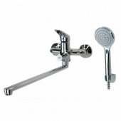 Смеситель ESKO PE 31, PALERMO, для ванны с поворотным изливом 300 мм, Хром