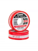 Лента ФУМ ABRO, 19*0,2мм*10м, PTFE-19-020-10-RE
