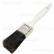 Кисть DECOR Плоская 780-035, "PROFI для грунта",  35*15 мм, черная синтетическая щетина, пластиковая ручка