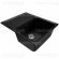 Мойка из искусственного камня ML-GM26, (344), MIXLINE, 580*470*190 мм, с крылом, Ультра-черная Мойка из искусственного камня ML-GM26, (344), MIXLINE, 580*470*190 мм, с крылом, Ультра-черная